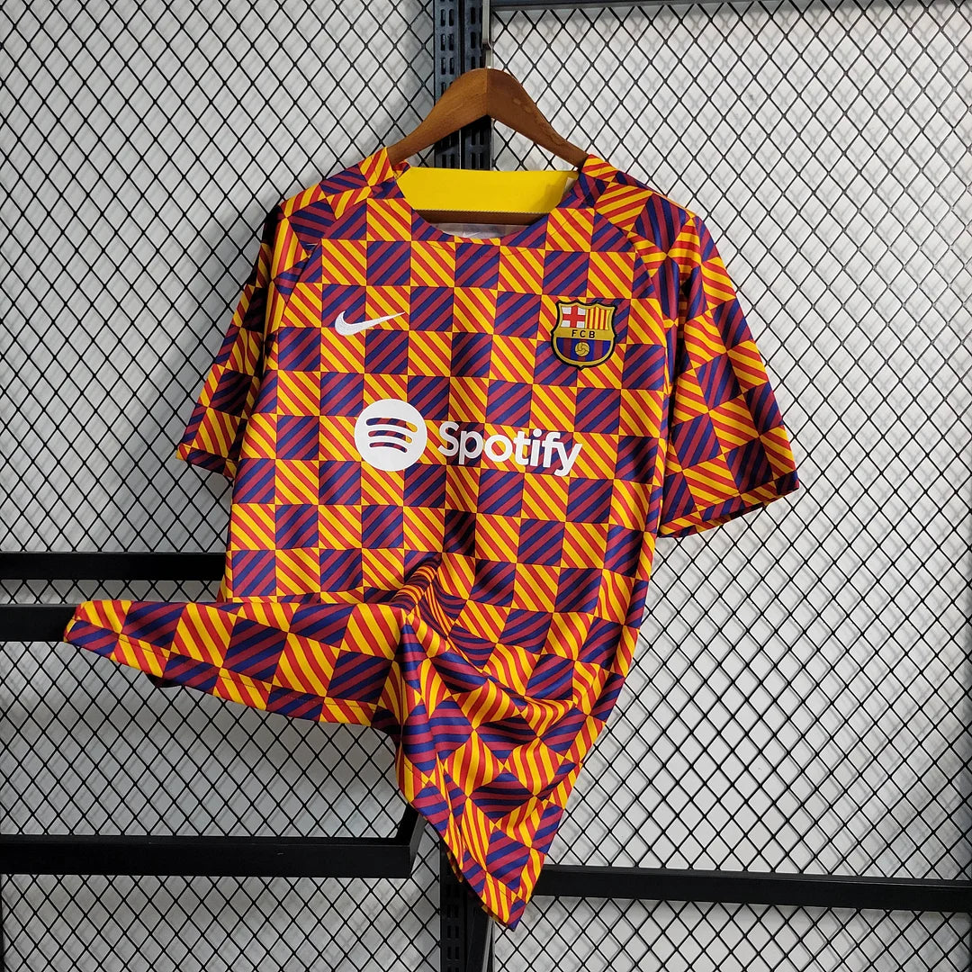 Barcelona "Striped Plaid" Limited Jersey