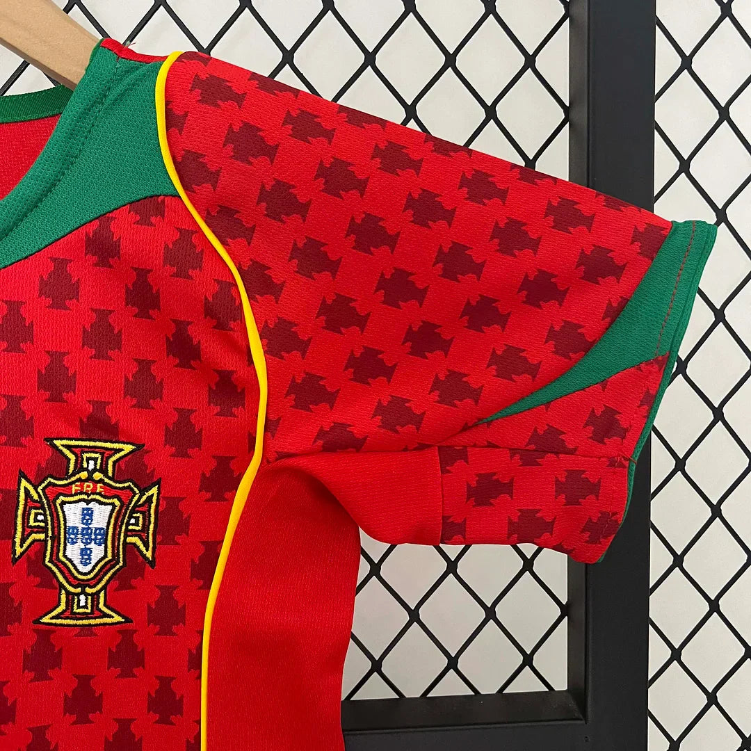 2004 Retro Portugal Home Jersey