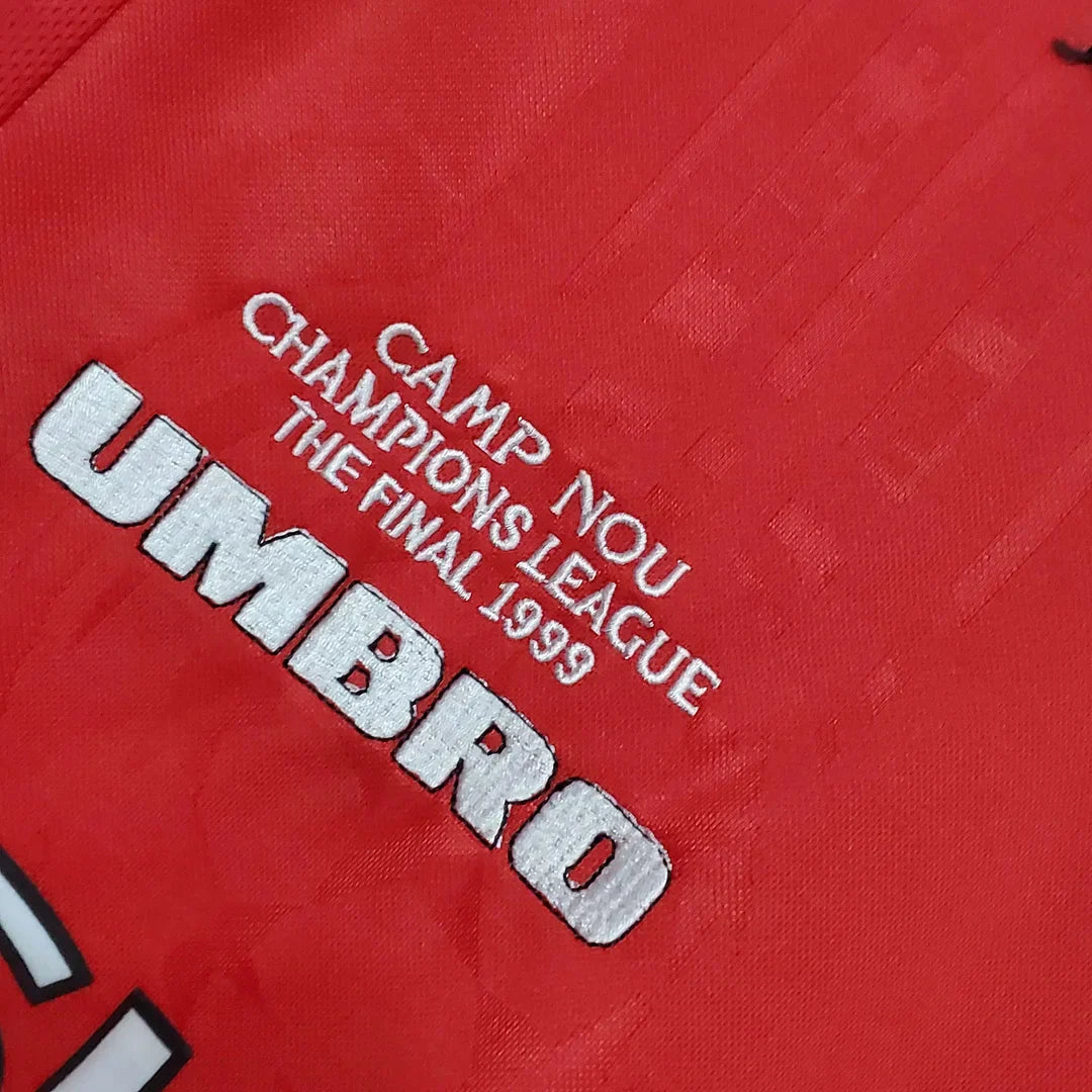 1999/2000 Retro Manchester United European Home Jersey