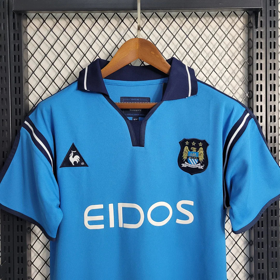 2001/2003 Retro Manchester City Home Jersey