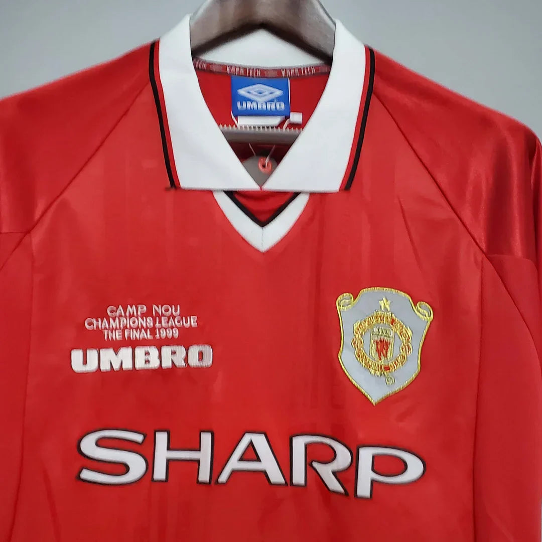 1999/2000 Retro Manchester United European Home Jersey