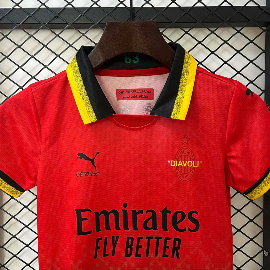 AC Milan X Off White Limited Jersey