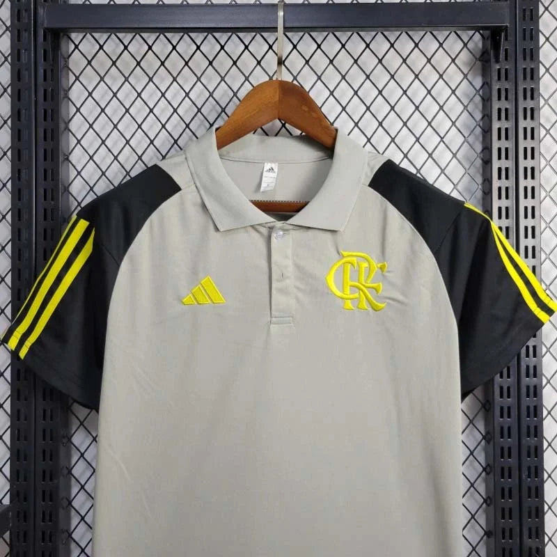 24/25 Flamengo Grey Polo Shirt