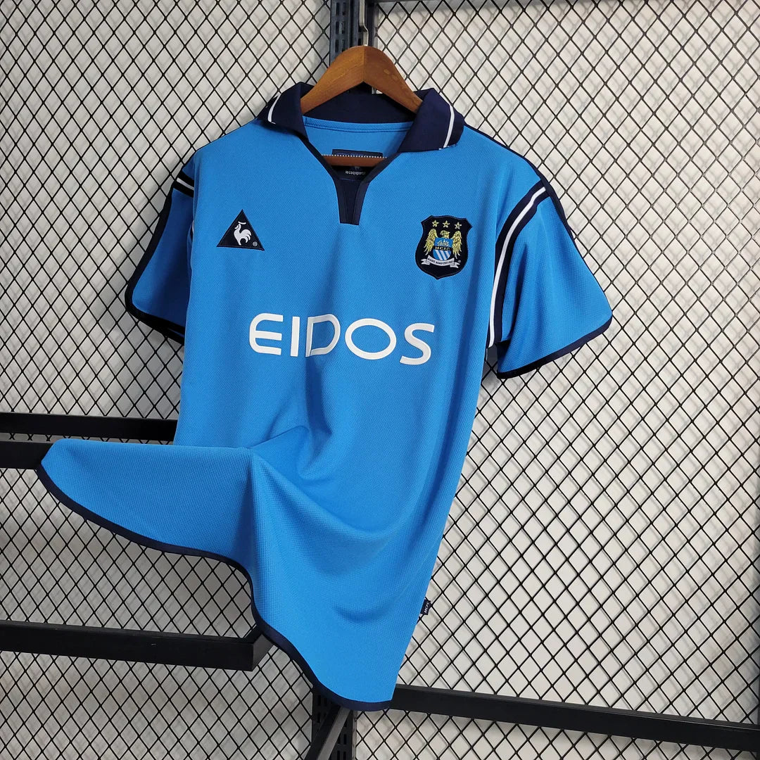 2001/2003 Retro Manchester City Home Jersey