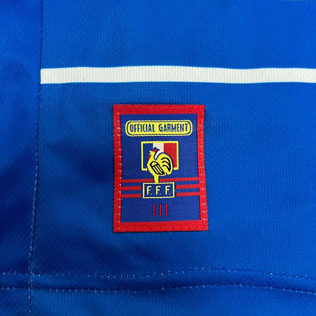 1998 Retro France Home Jersey Kids Size