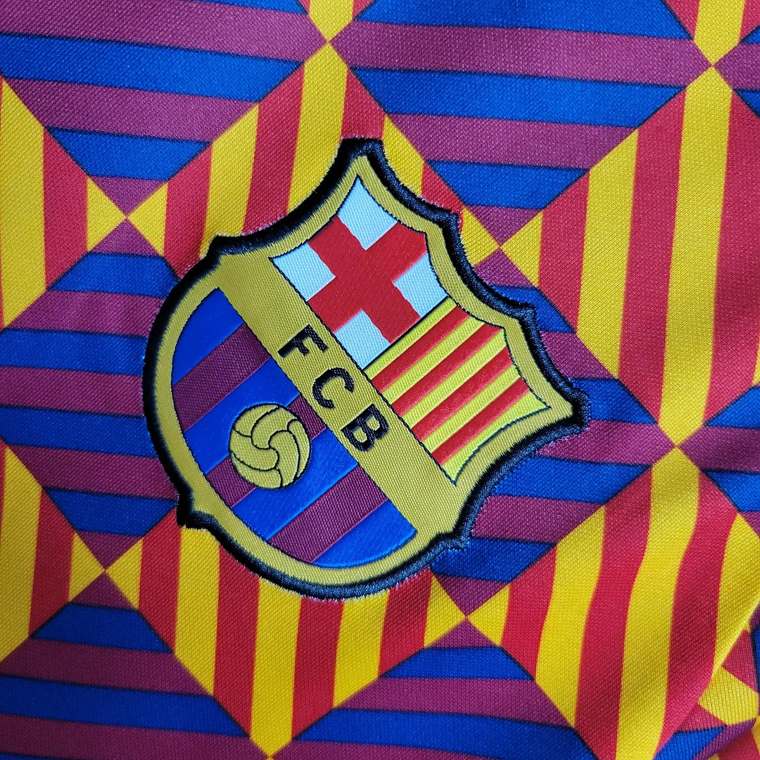 Barcelona "Striped Plaid" Limited Jersey