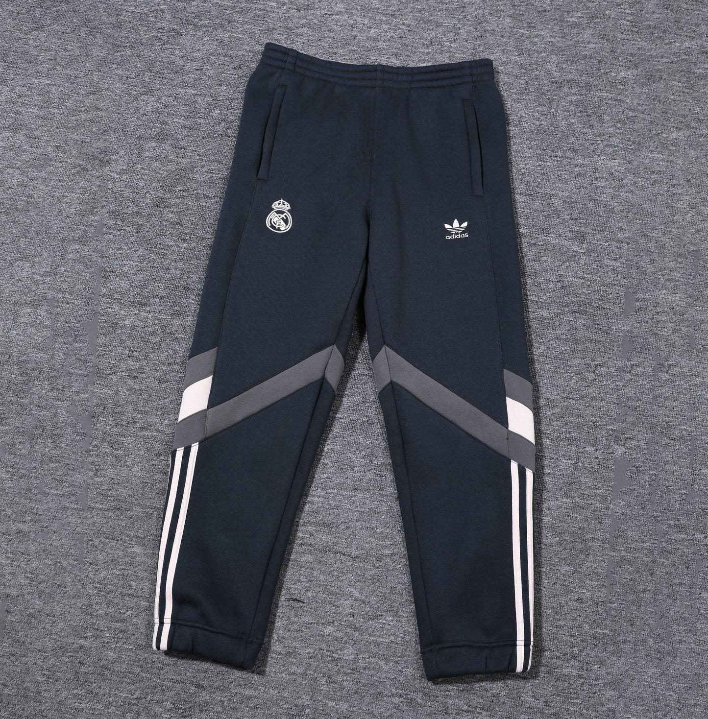 Real Madrid Tracksuit Pink and Grey