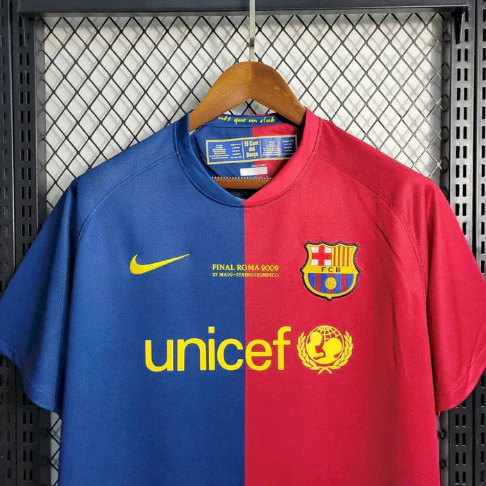 Barcelona Retro 2008/2009 UCL Final Kit