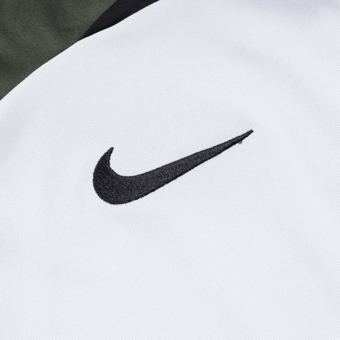 Barcelona Military Green and White Tracksuit