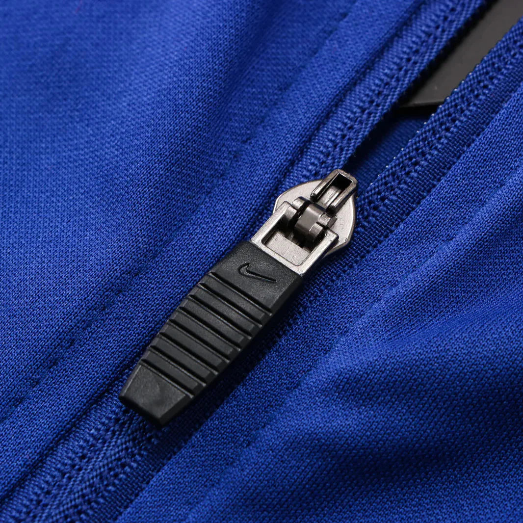 Atletico Madrid Dark Blue and Blue Tracksuit