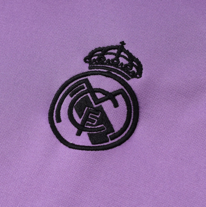 Real Madrid White and Violet Tracksuit