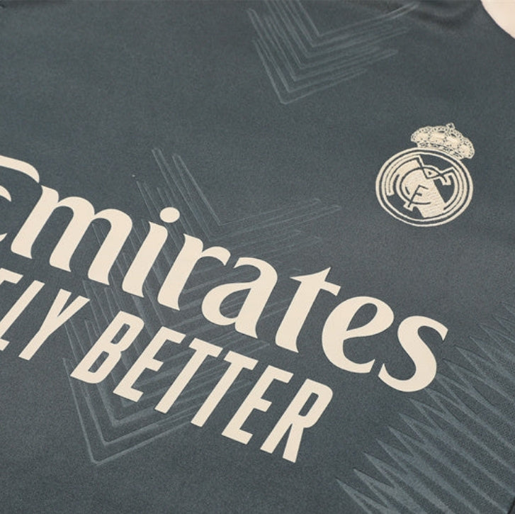 Real Madrid Grey Tracksuit II