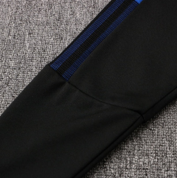 Real Madrid Black and Orange Tracksuit