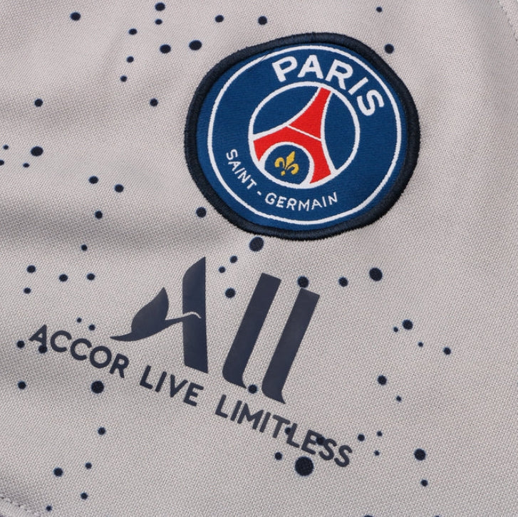 PSG Paris Saint Germain Dark Blue and Grey Tracksuit