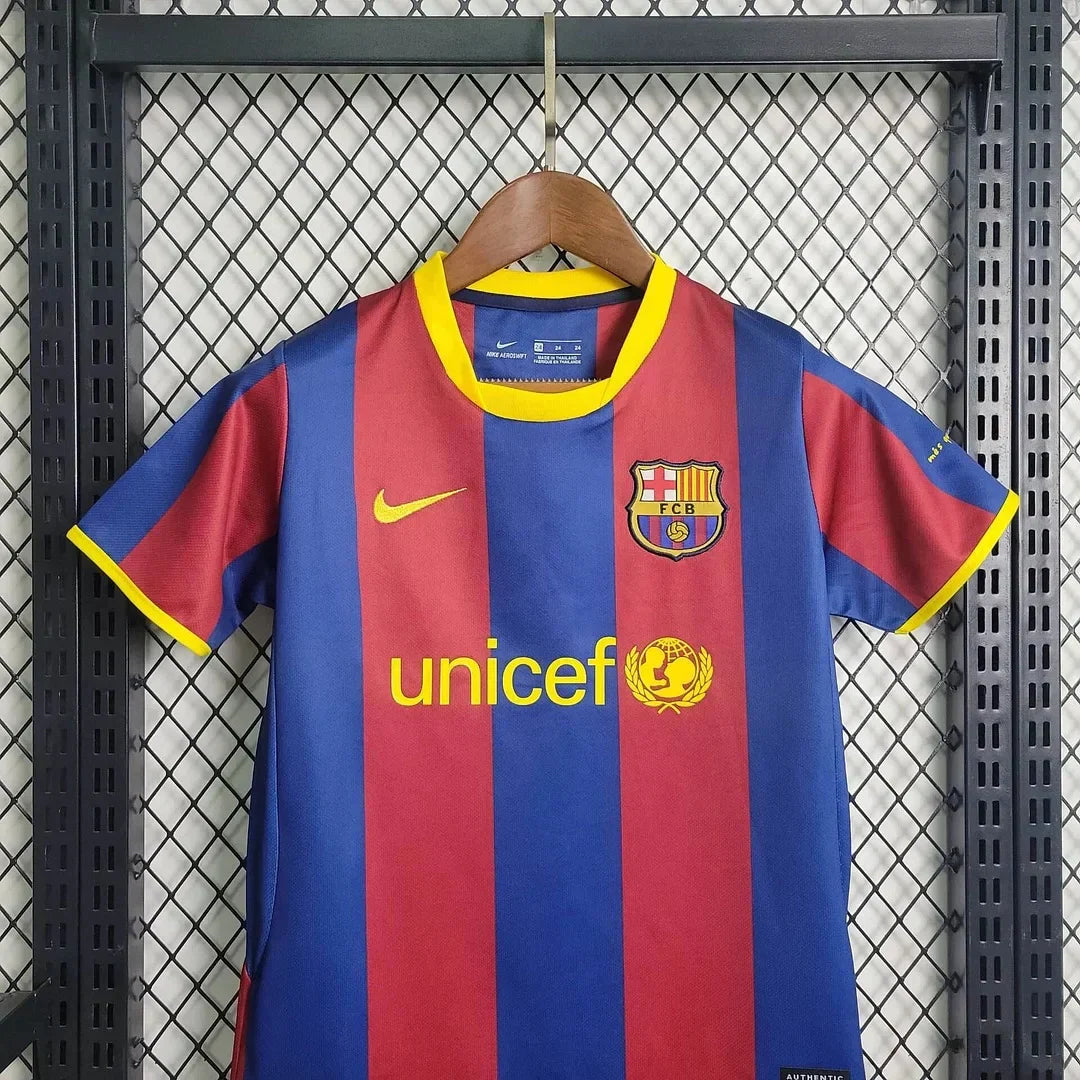 2010/2011 Retro Barcelona Home Tenue