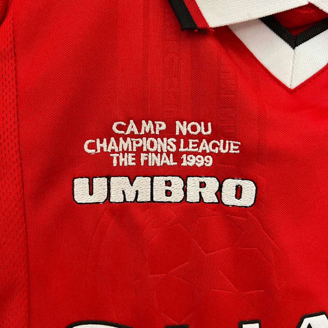 1999/2000 Retro Manchester United European Home Tenue