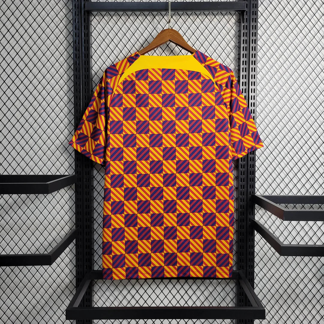 Barcelona "Striped Plaid" Limited Jersey