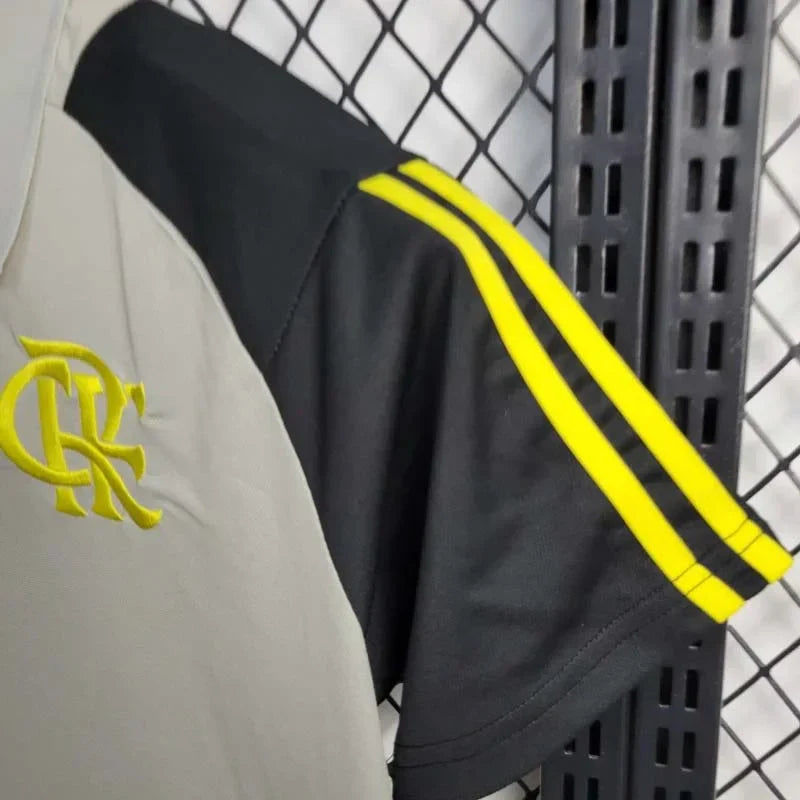 24/25 Flamengo Grey Polo Shirt