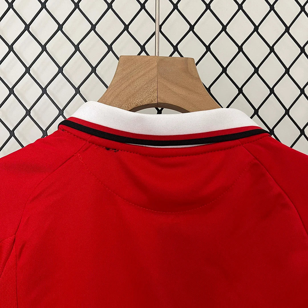 1999/2000 Retro Manchester United European Home Tenue