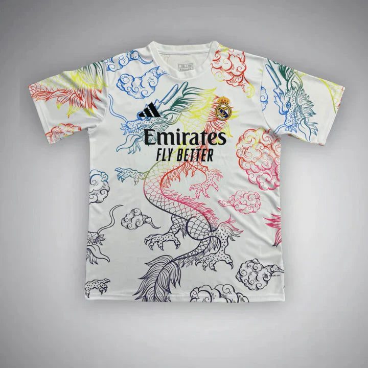 Real Madrid "Rainbow Dragón Blanco" Limited Jersey