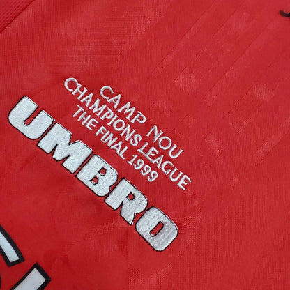 1999/2000 Retro Manchester United European Home Jersey