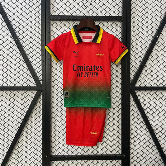 AC Milan X Off White Limited Jersey Kids Size