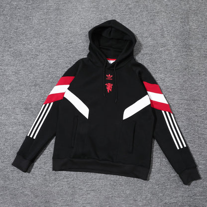 Manchester United Black and Red Tracksuit