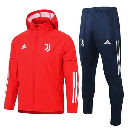 Juventus 24-25 Red Windbreaker