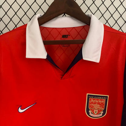 1998-1999 Retro Arsenal Home Jersey Long Sleeve