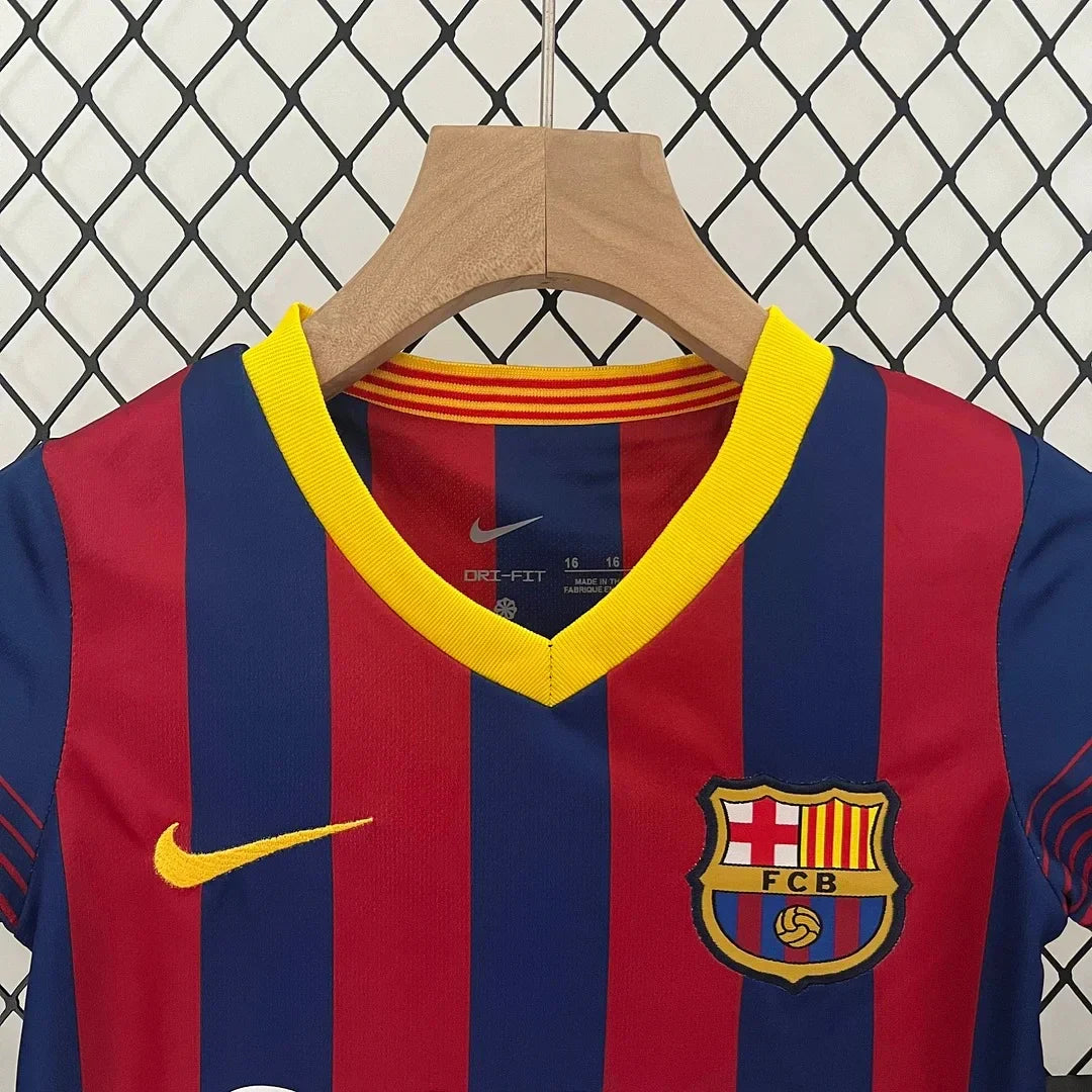 2013/2014 Retro Barcelona Home Kit Kids Size