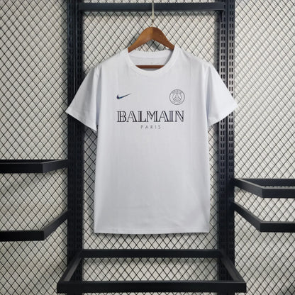 PSG Paris Saint-Germain "Balmain" White Limited Jersery