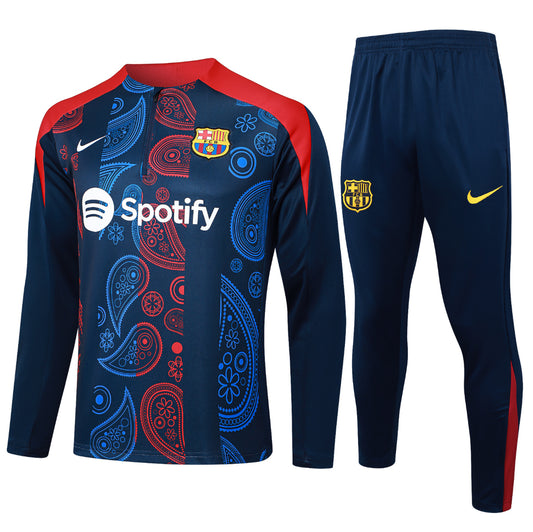 25/26 FC Barcelona Blue and Red Special Tracksuit