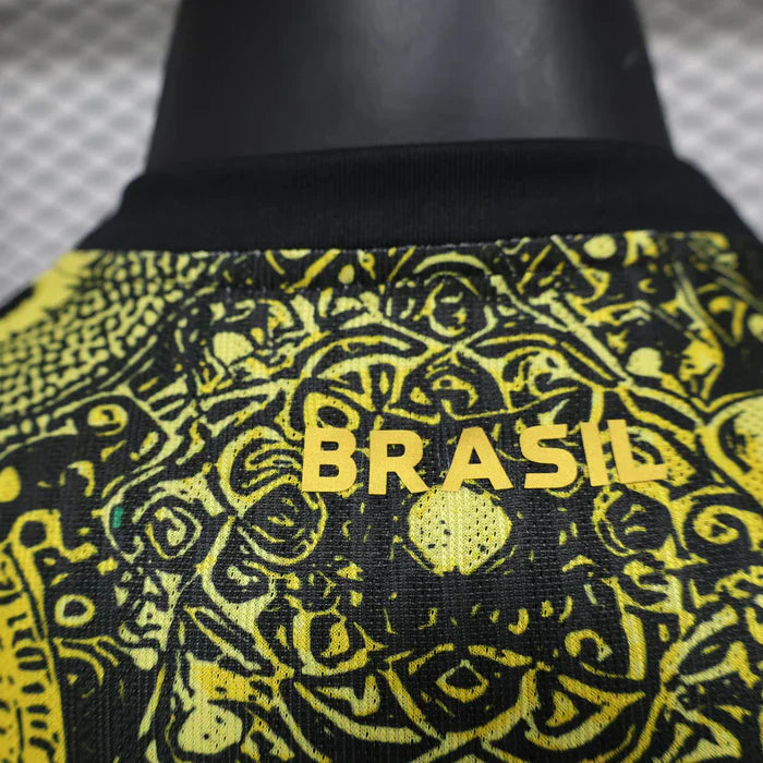 Brazil "Jesus" Yellow Limited Jersey