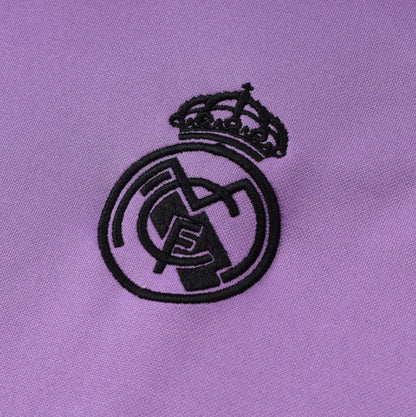 Real Madrid White and Violet Tracksuit