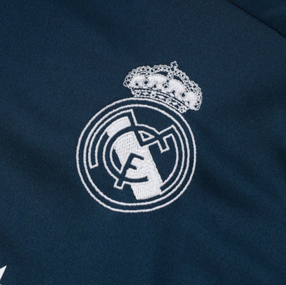 Real Madrid Dark Blue and Yellow Tracksuit
