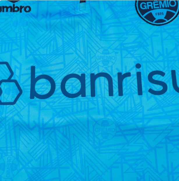 Grêmio PA Dark Blue and Light Blue Tracksuit