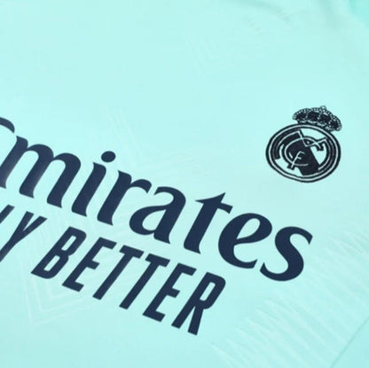 Real Madrid Dark Blue and Mint Tracksuit