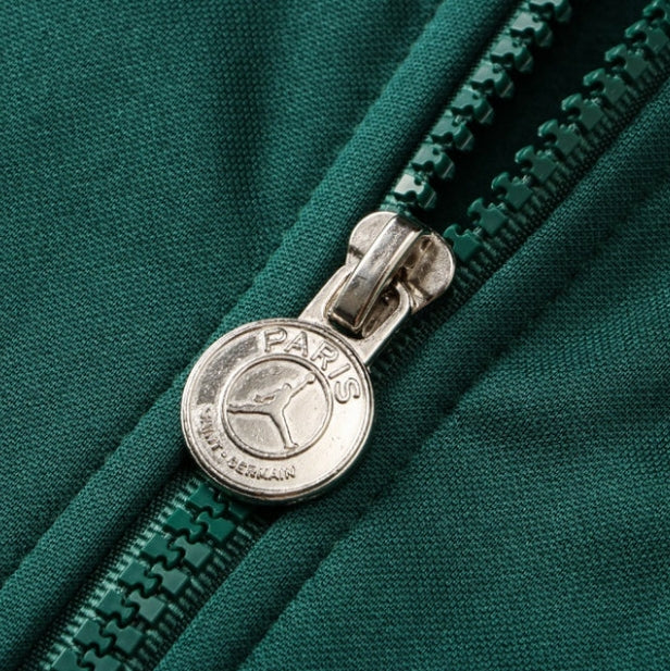 PSG Paris Saint Germain Dark Green and White