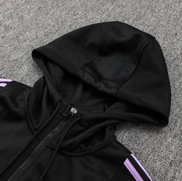 Germany 2024 Black and Pink Tracksuit