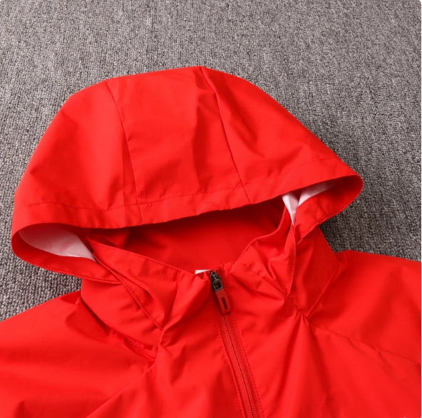 Juventus 24-25 Red Windbreaker