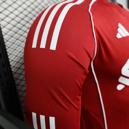25/26 Liverpool FC Home Long Sleeve