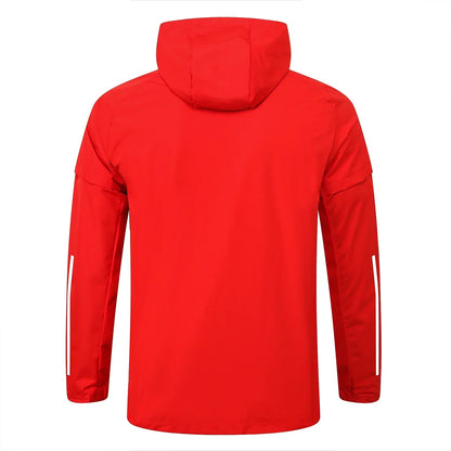 Juventus 24-25 Red Windbreaker