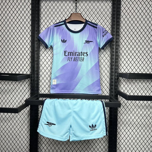 24/25 Kids Arsenal Third Away Kit