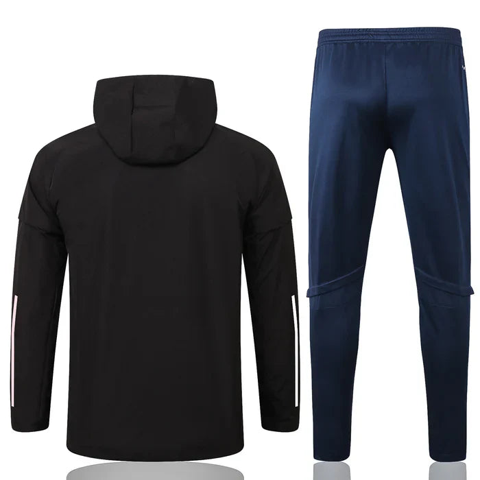 Juventus 24-25 Black and Blue Windbreaker