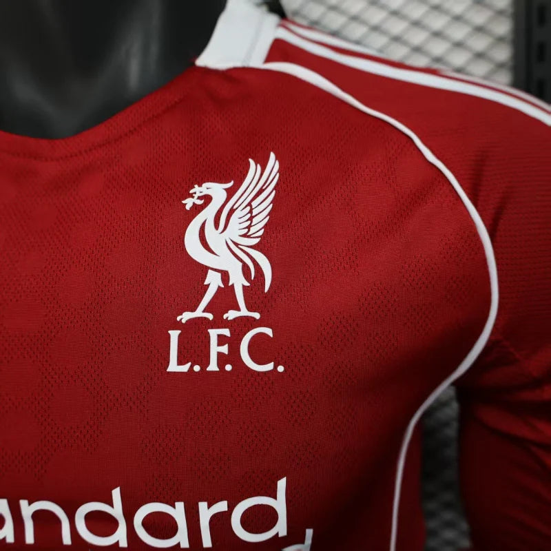 25/26 Liverpool FC Home Long Sleeve