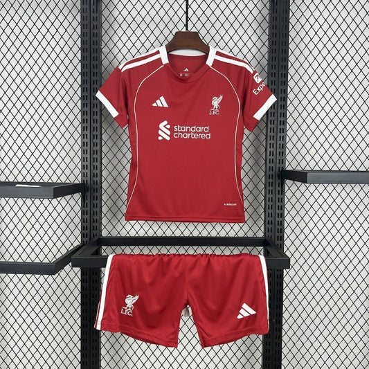 25/26 Liverpool FC Home Kit Kids Size